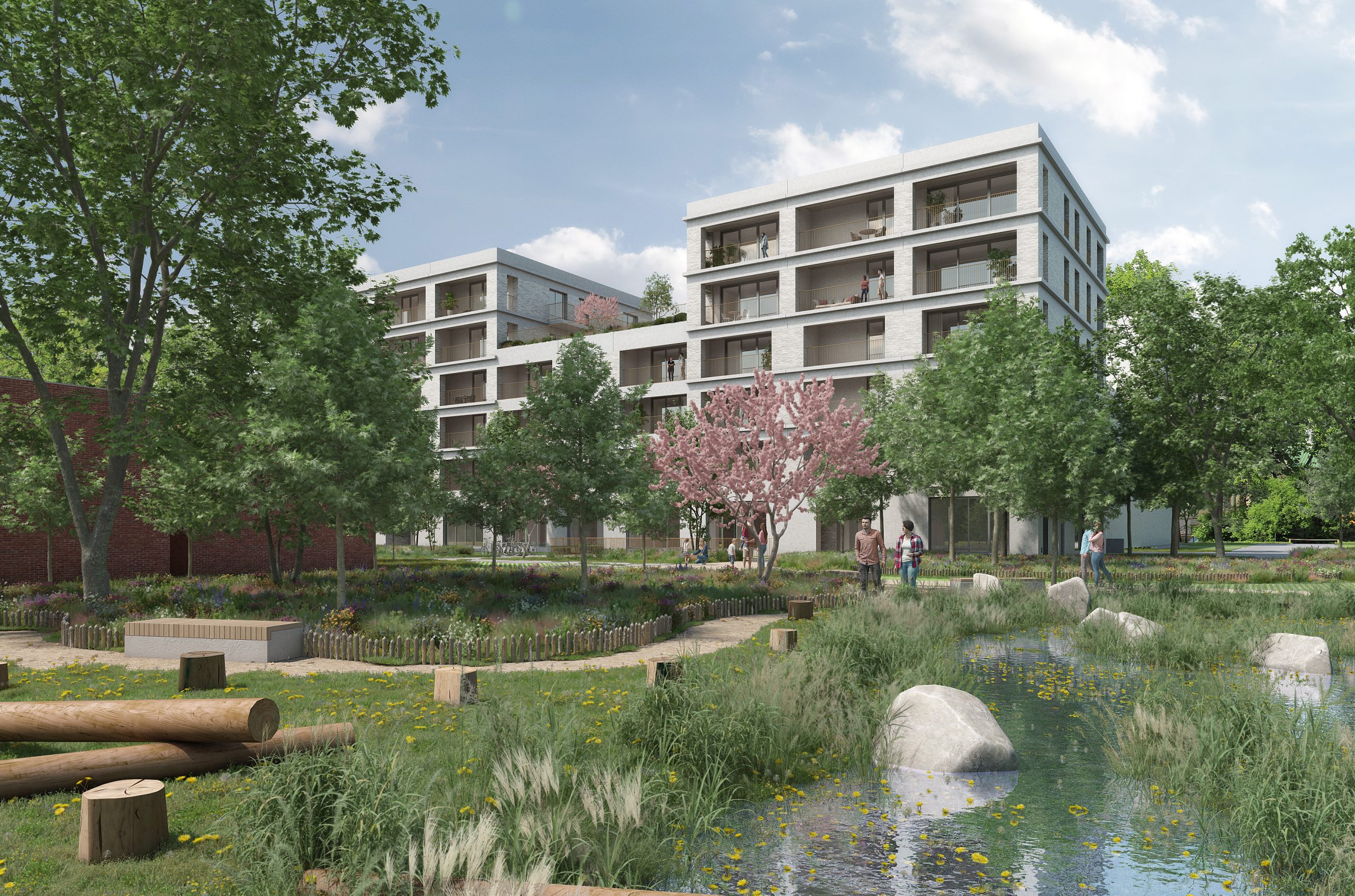 't Verband - render - exterieur appartementen 2