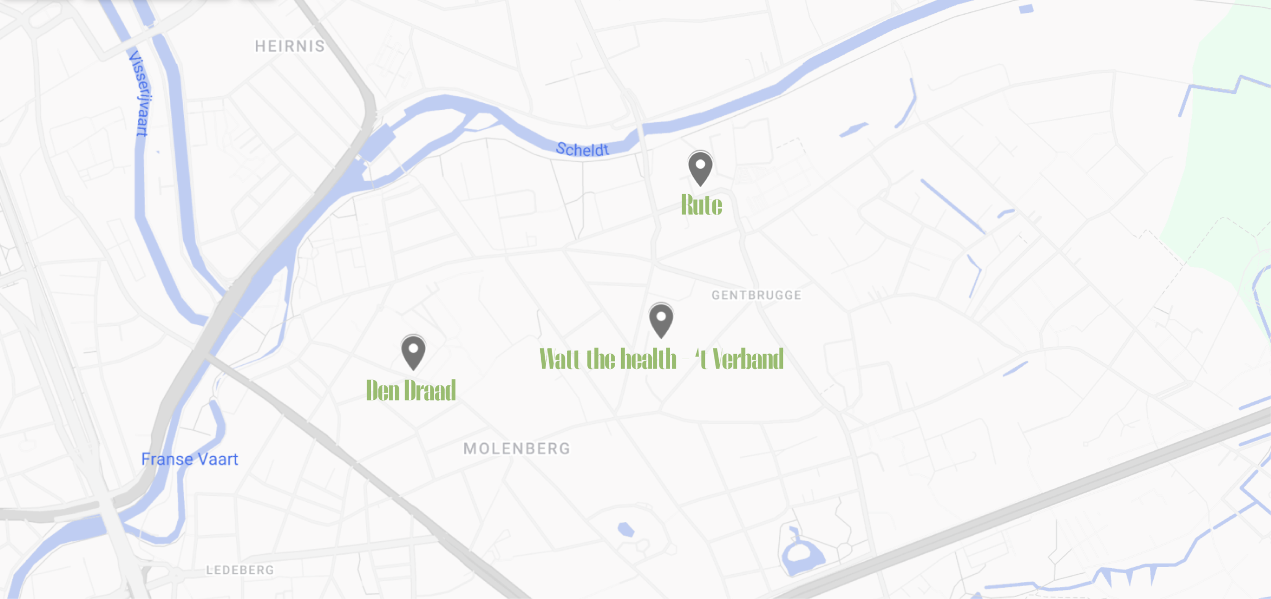 De verschillende projecten van Revive in Gentbrugge